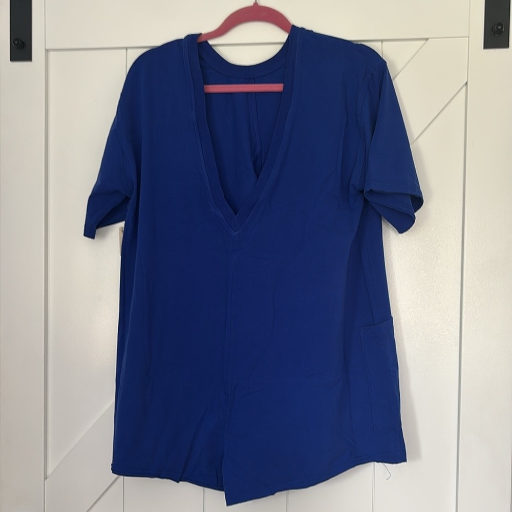 NWT FP hot shot romper tee in electric shock